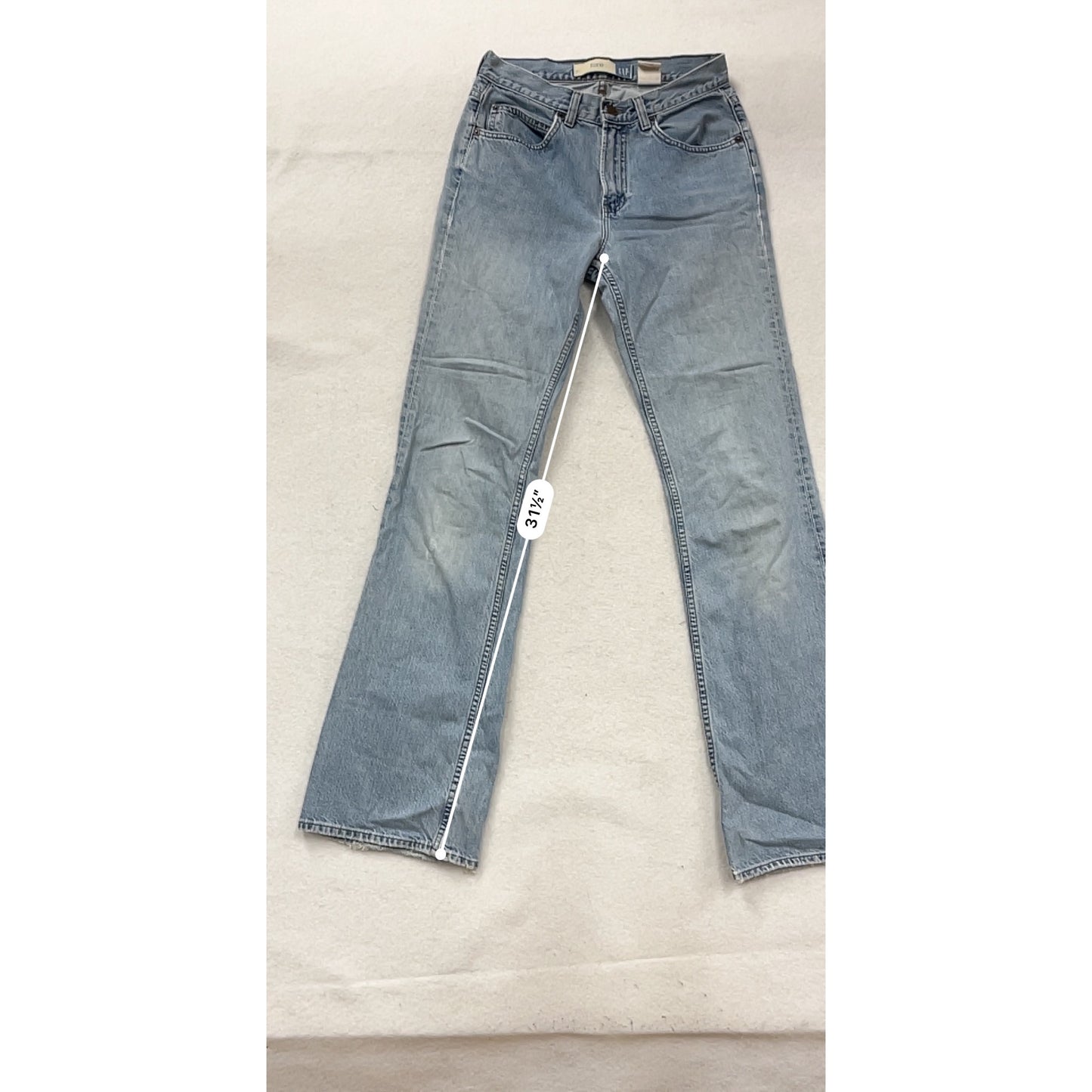 Gap Flare Jeans Womens Size 6 Long Blue Denim #260A