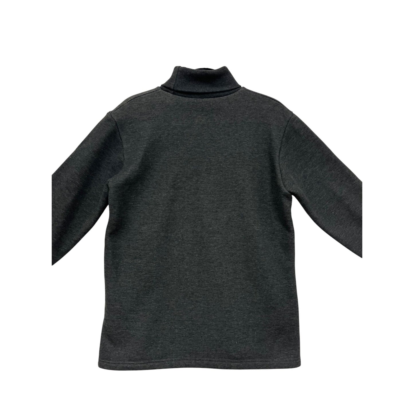 New World Mens Dark Gray Turtleneck Sweater #6296