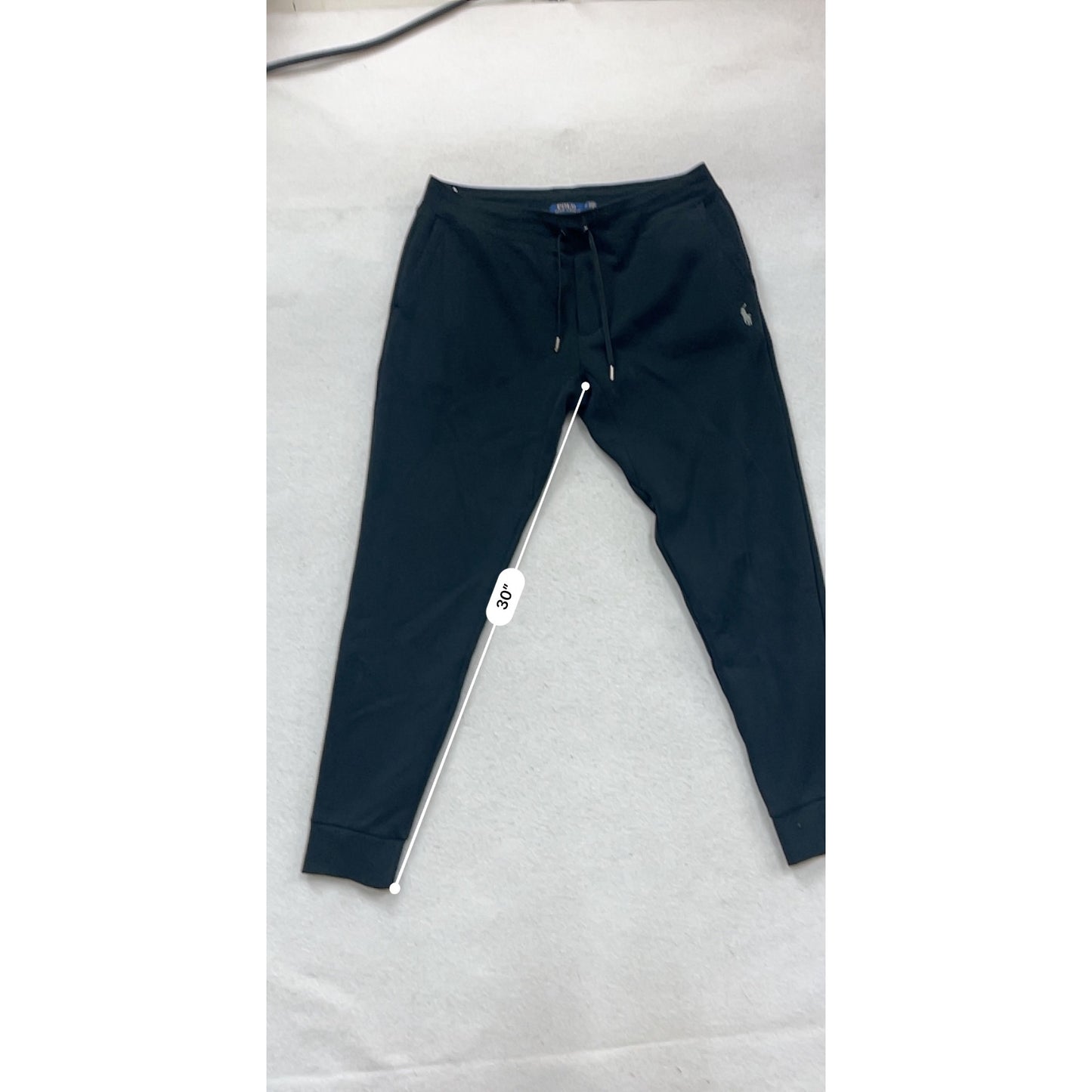 Polo Ralph Lauren Mens Black Jogger Sweatpants Size M #855A