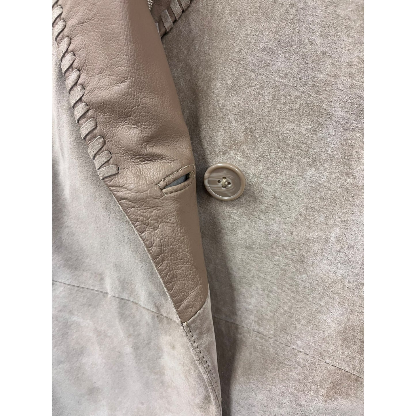 Vintage Jerry Lewis True Suede Womens Blazer Jacket #2917