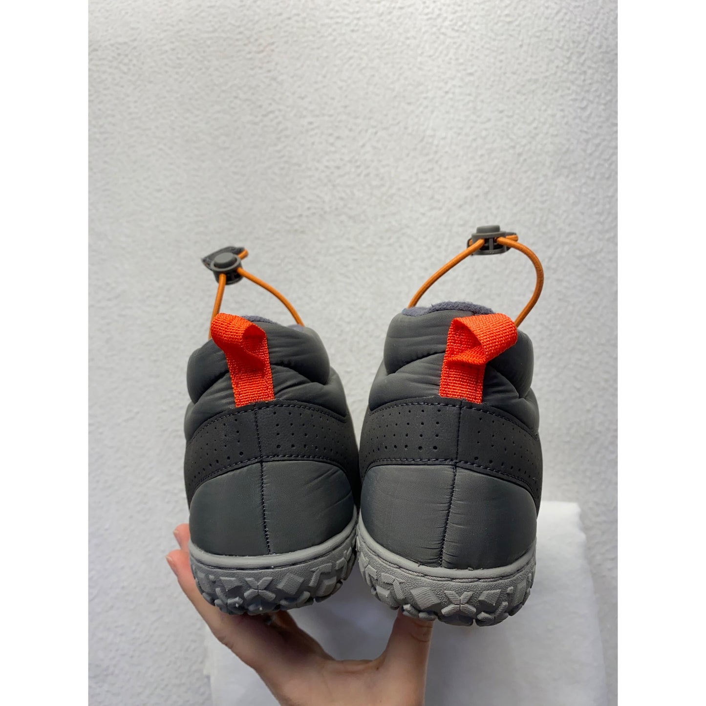 Chaco Womens Size 6.5 Quilted Gray Slip-On Winter Shoes #7273