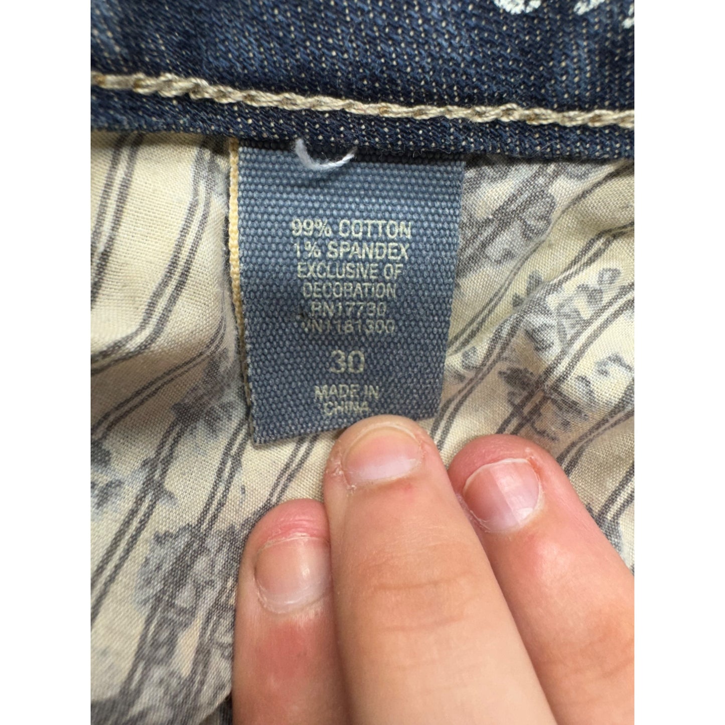y2k Converse One Star Delancey Classic Straight Jeans Size 30 #7931