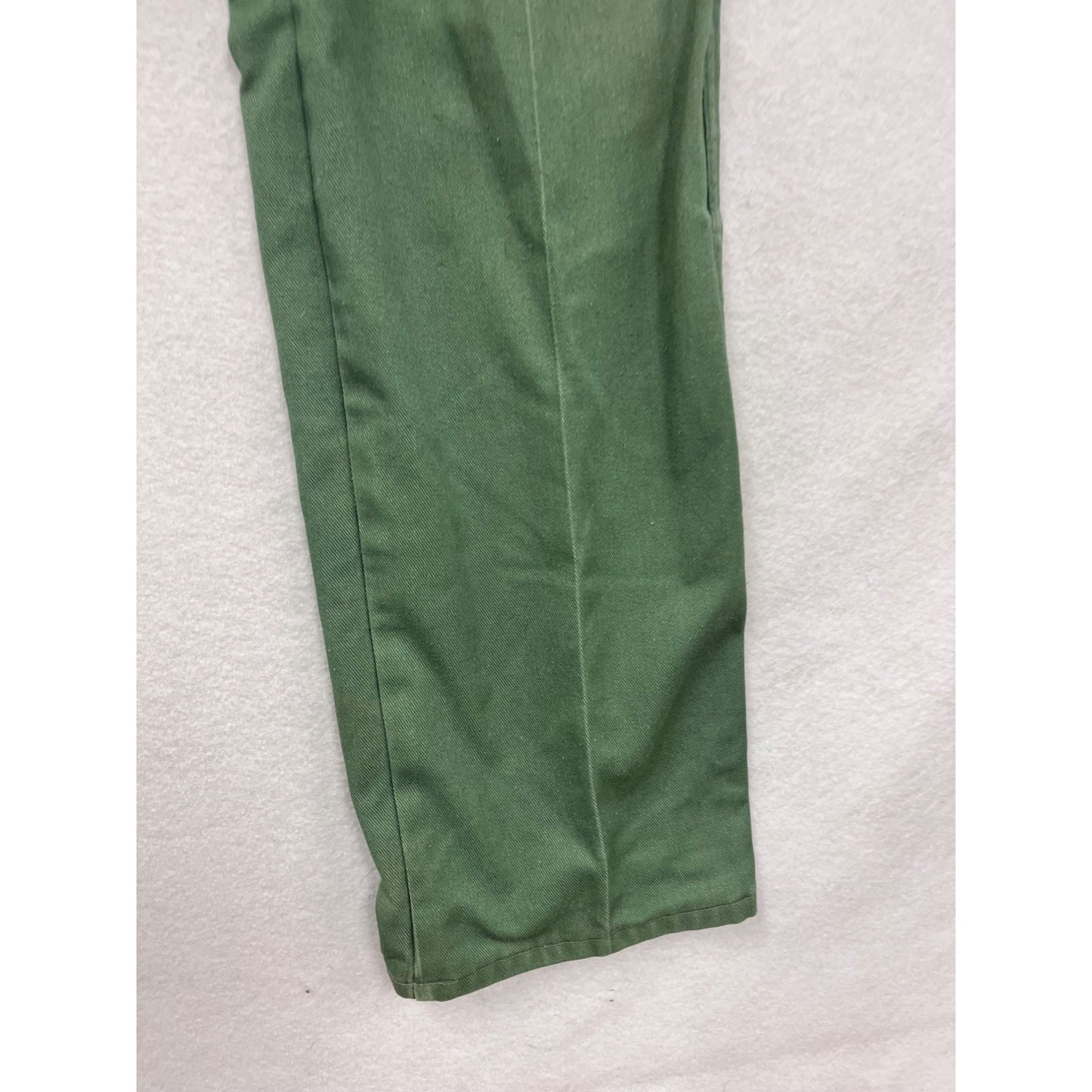 Vintage Lions Apparel Green Pants Mens 44L Plaid Lined #8227