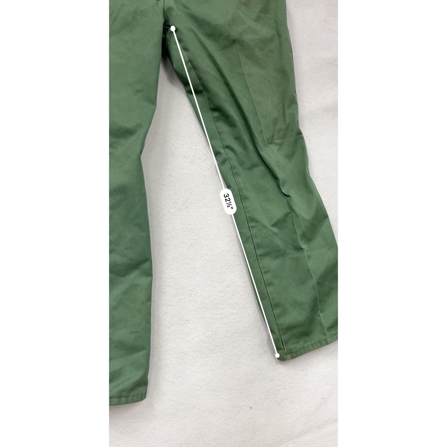 Vintage Lions Apparel Green Pants Mens 44L Plaid Lined #8227