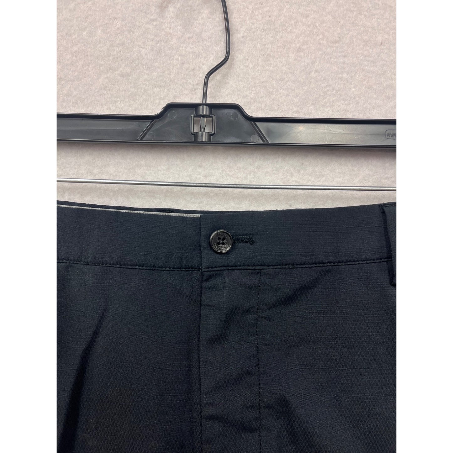Greg Norman Mens Black Performance Shorts Size 38 #6800
