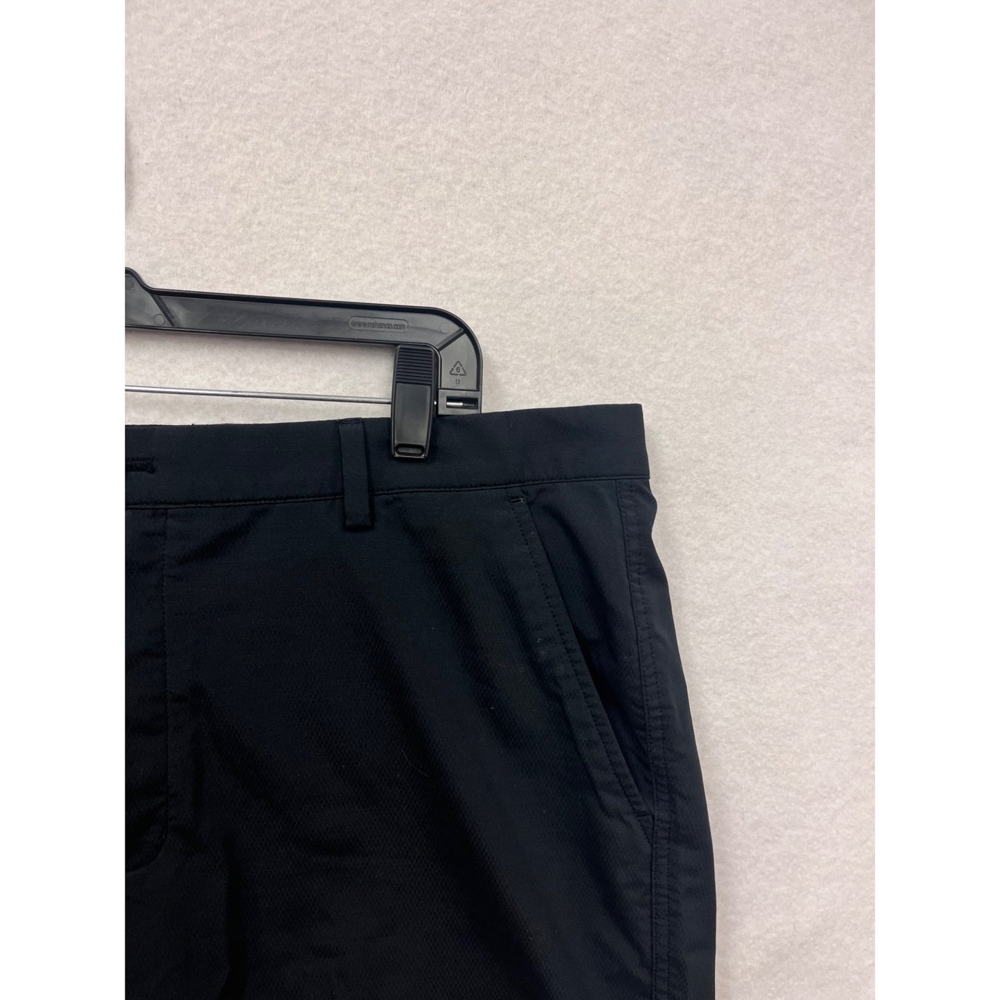 Greg Norman Mens Black Performance Shorts Size 38 #6800
