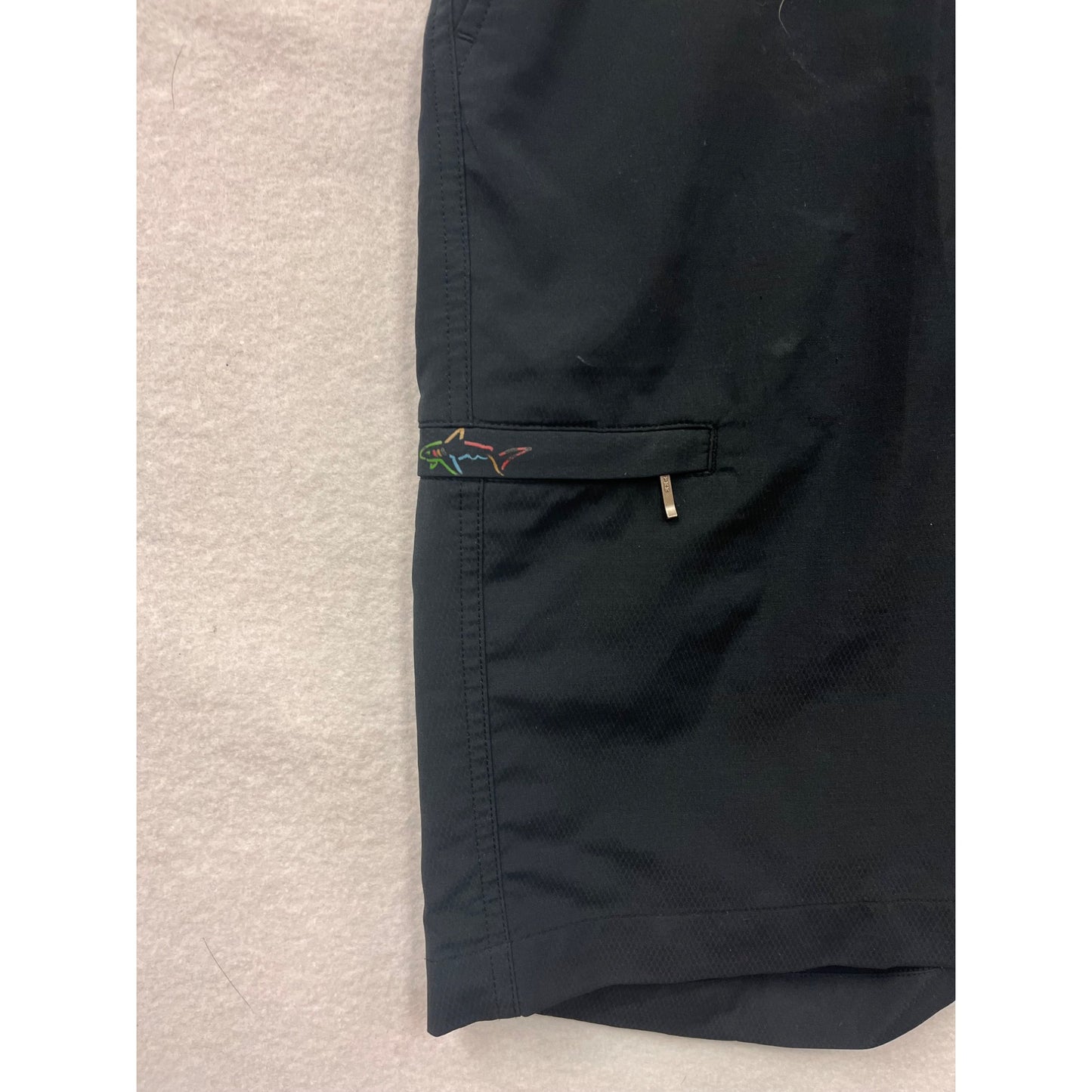 Greg Norman Mens Black Performance Shorts Size 38 #6800