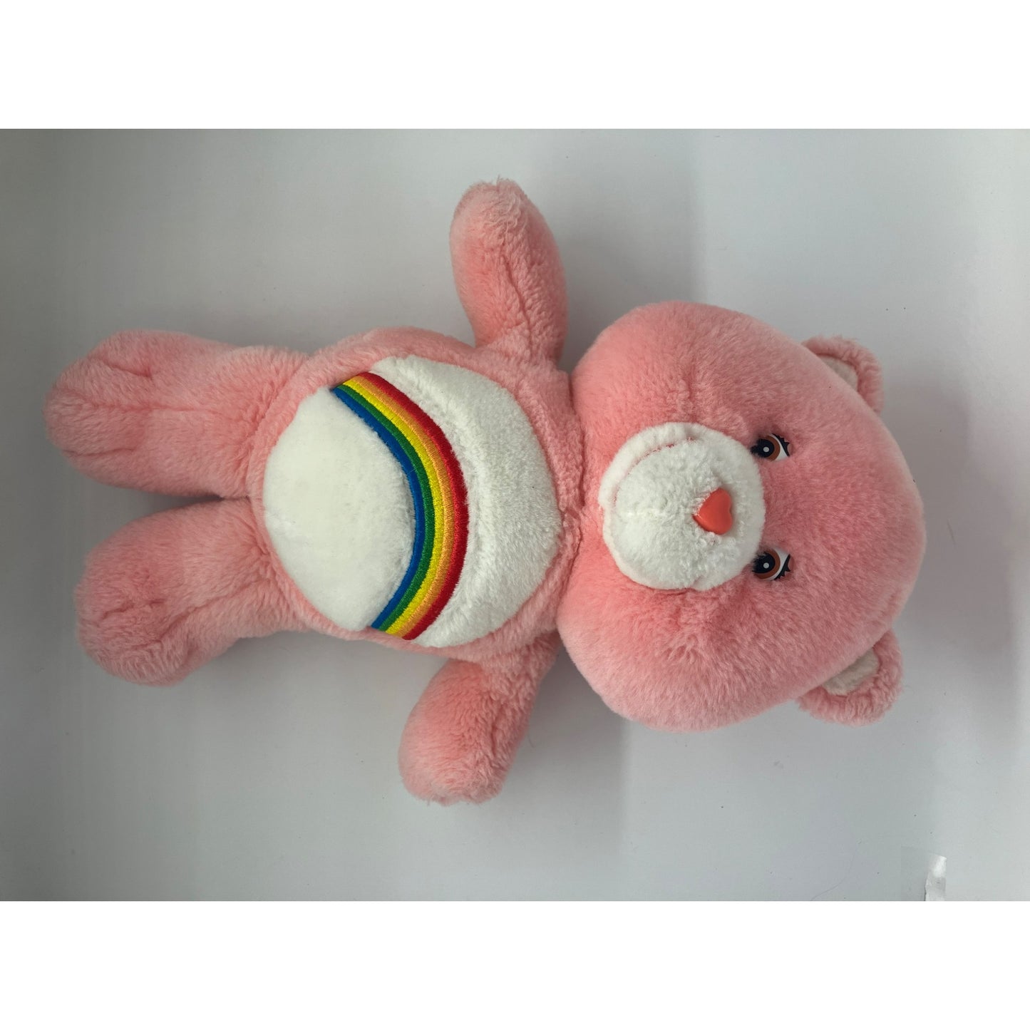 Pink Vintage Care Bear Stuffed Animal #2861