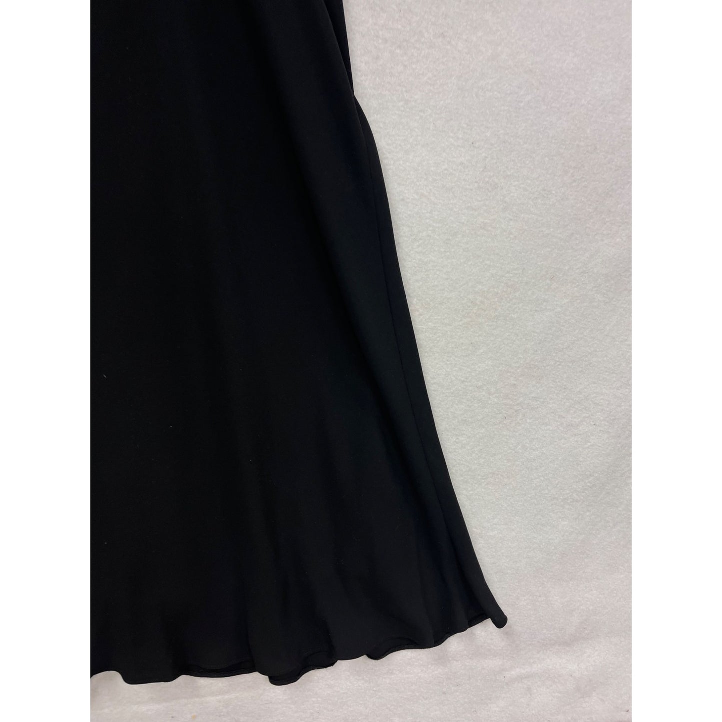 Jones Wear Dress Black Cap Sleeve A-Line Size 14A #928A