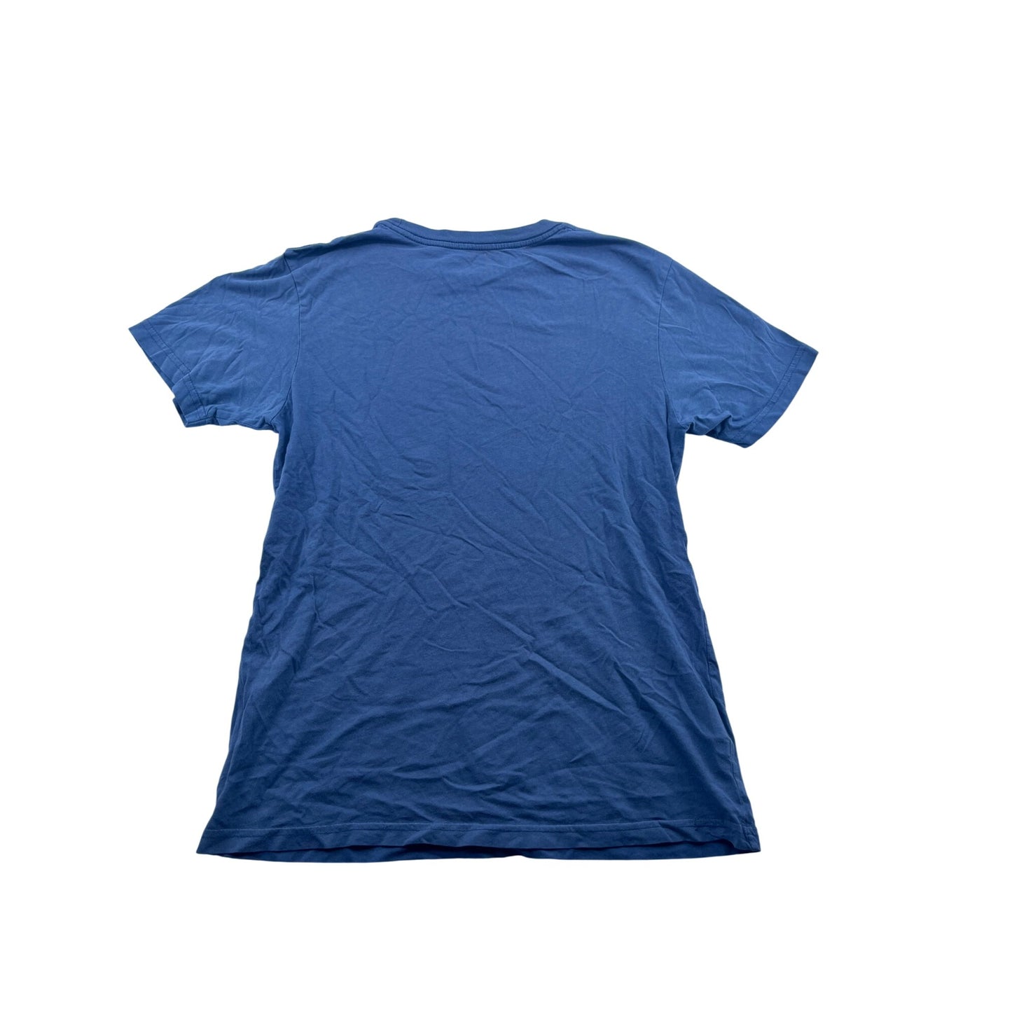 Patagonia Mens 1973 Logo T-Shirt S Slim Fit Organic Cotton Blue Tee #6222