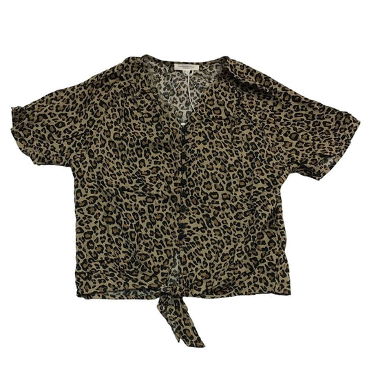 Women’s Cheetah-print Blouse