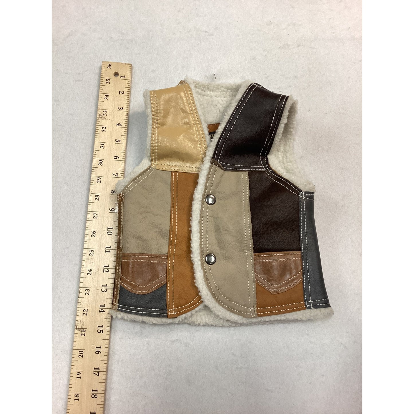 Kids Leather Vest