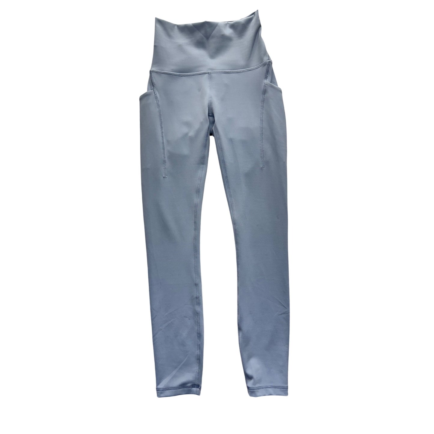 Lululemon High-Rise Leggings With Pockets Size S Blue #153B