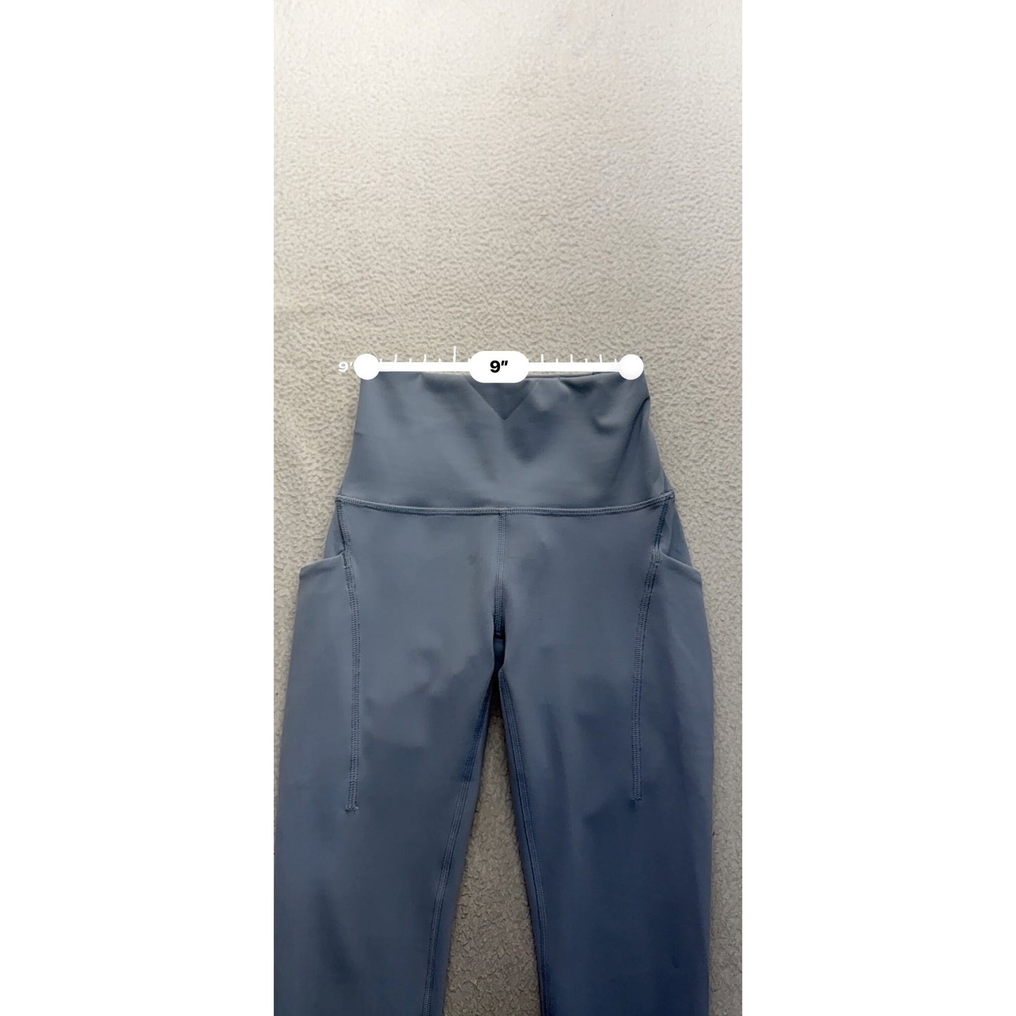 Lululemon High-Rise Leggings With Pockets Size S Blue #153B