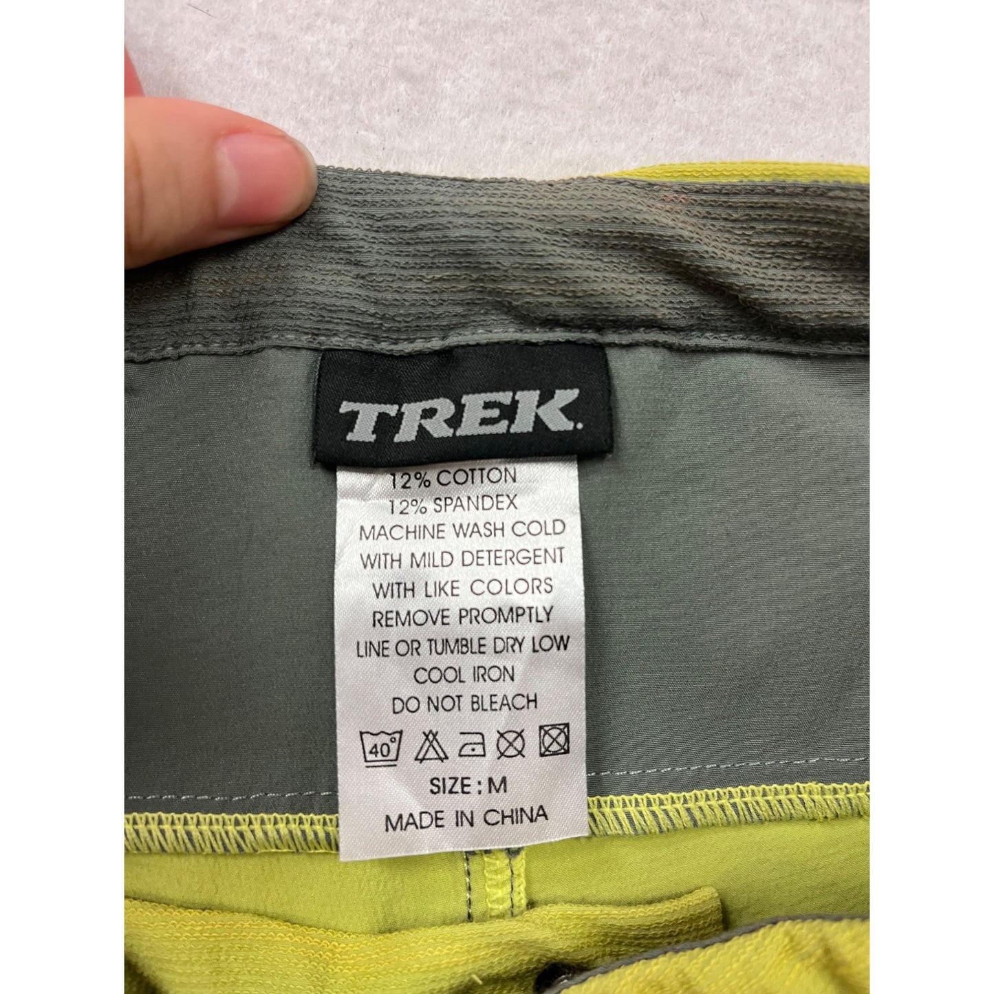 Trek Medium Green Hiking Shorts #8773