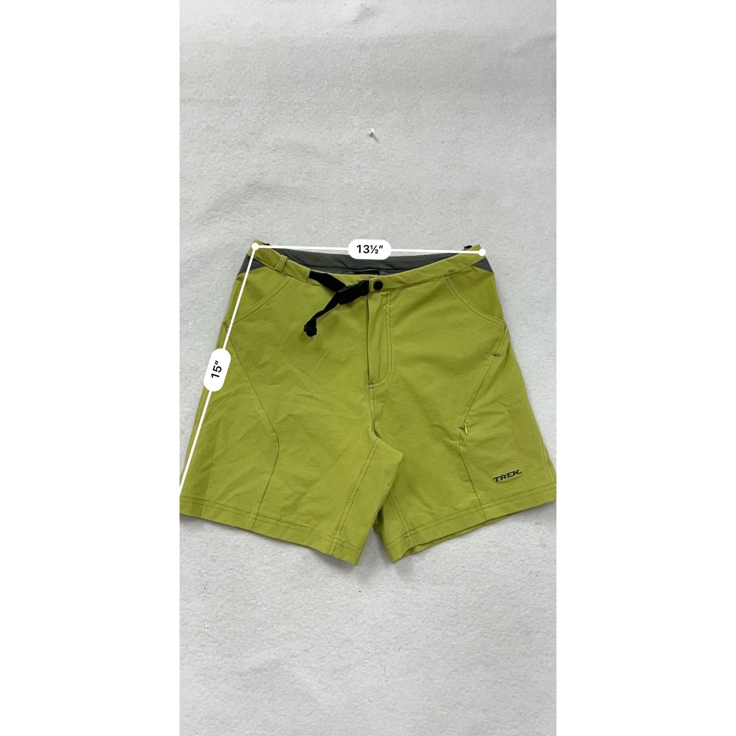 Trek Medium Green Hiking Shorts #8773