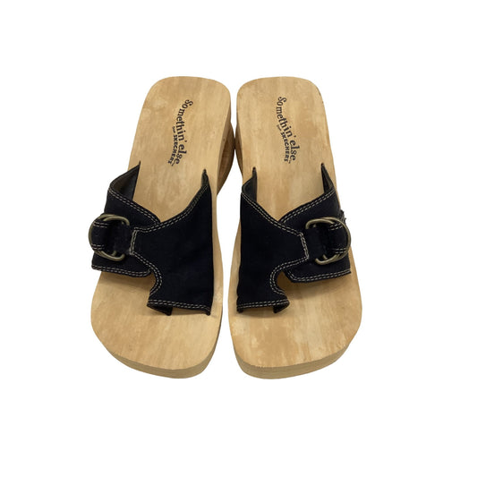 Skechers Wood Style Platform Sandals