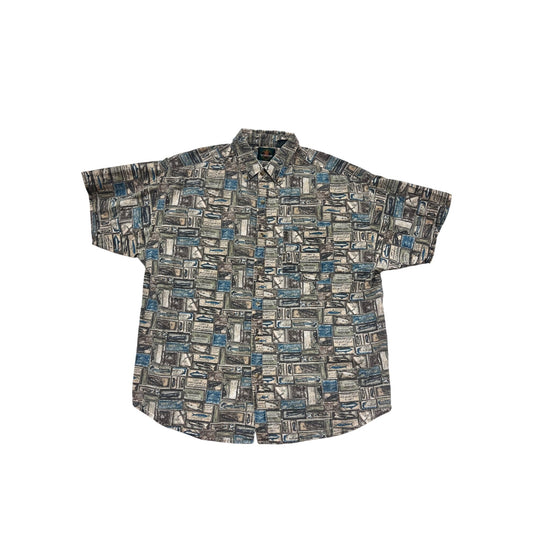 McGregor Short Sleeve Button-Up Shirt 2XL #367A