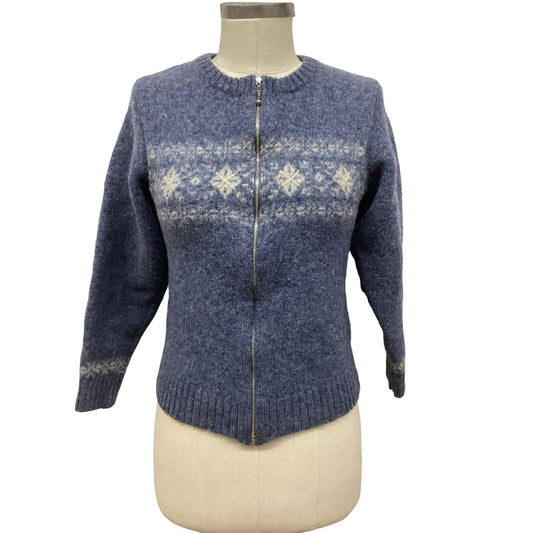 Womens Woolrich Zipup Sweater