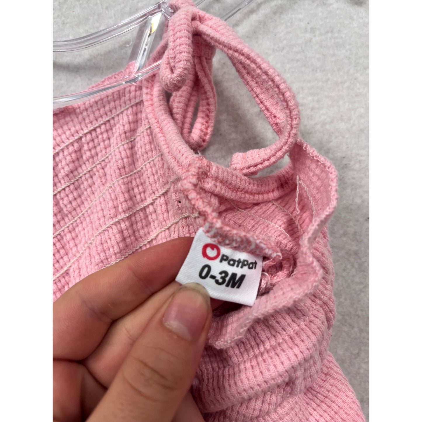 Pink PatPat Baby Romper 0-3M  #868A