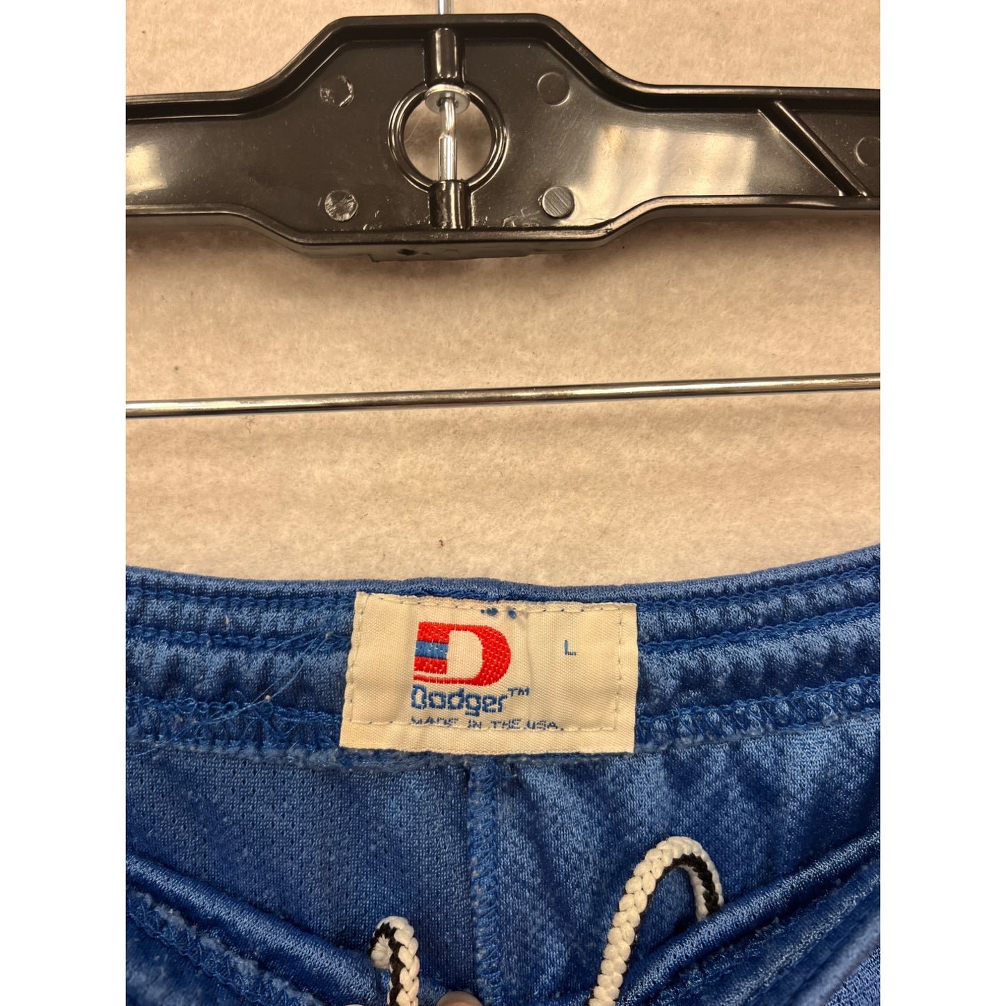 Vintage St. Bernards Basketball Blue Shorts Large By Dodger #241A