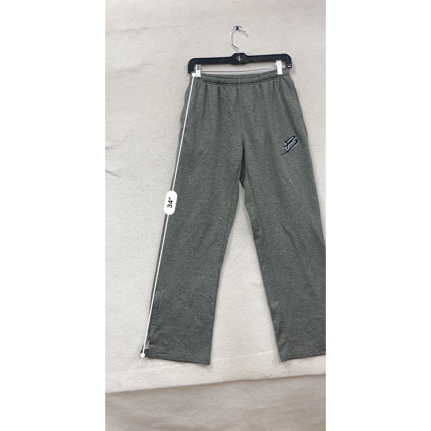 Bauer Team Youth XL/1TG Gray Sweatpants #530A