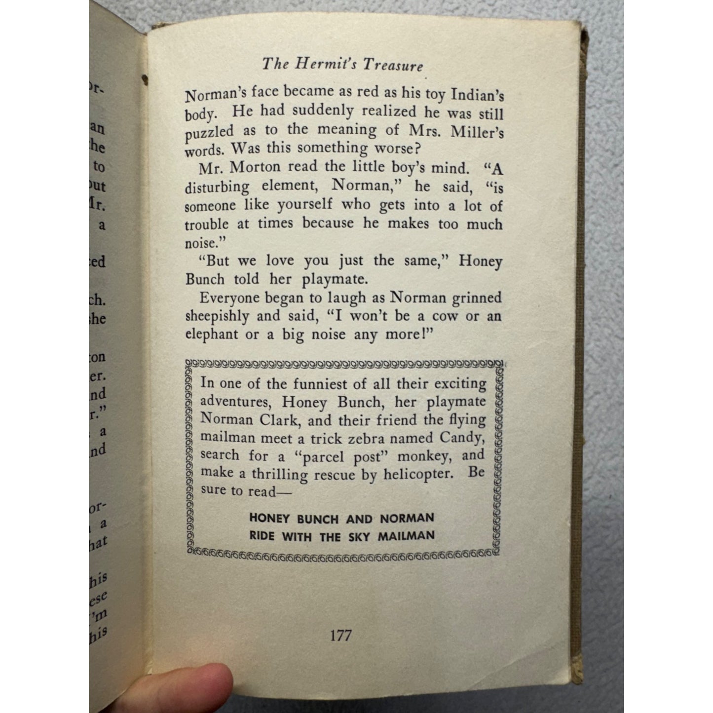 Honey Bunch And Norman Play Detective At Niagara Falls Hardcover 1950s #9878