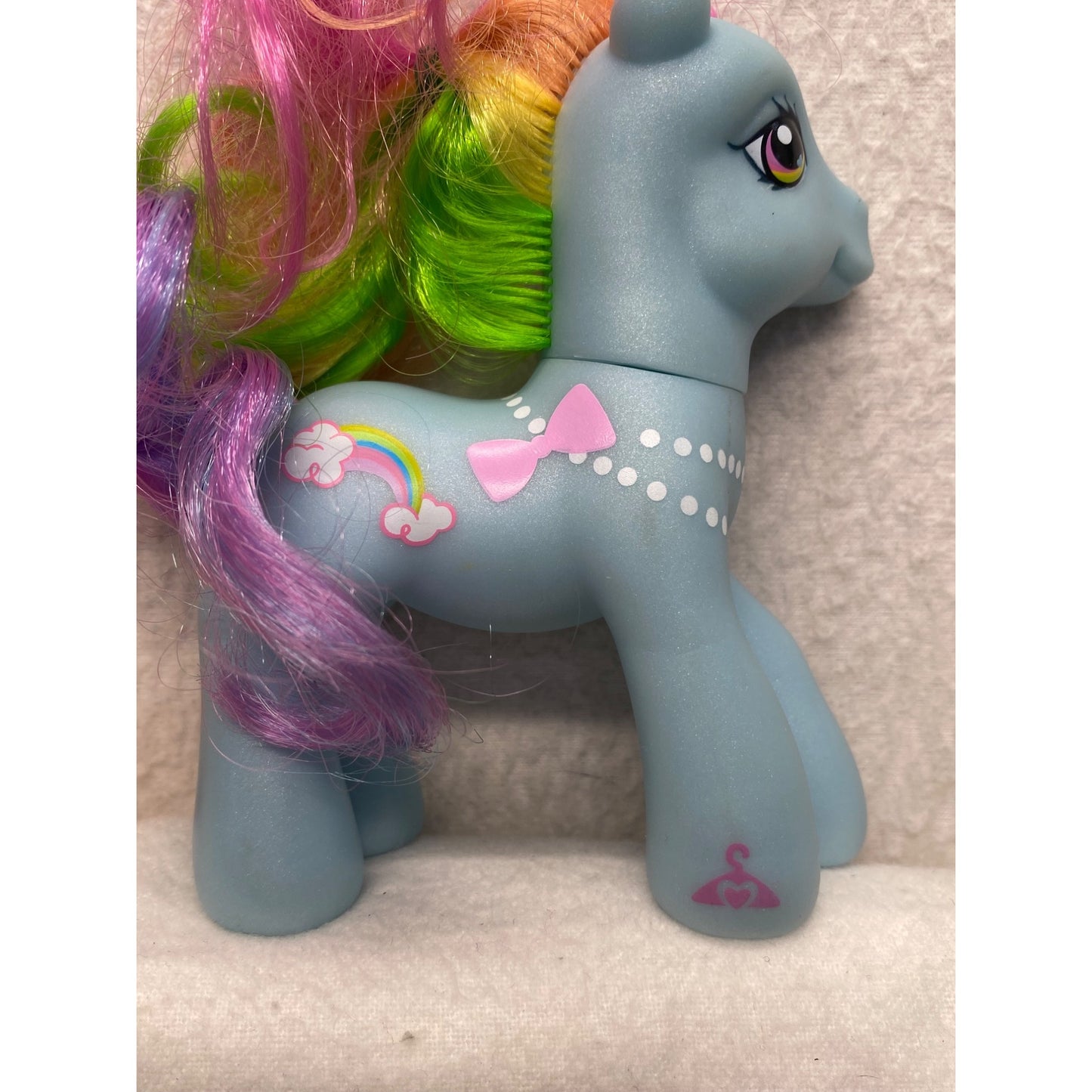 2007 My Little Pony Rainbow Dash & Scootaloo Figures #7245