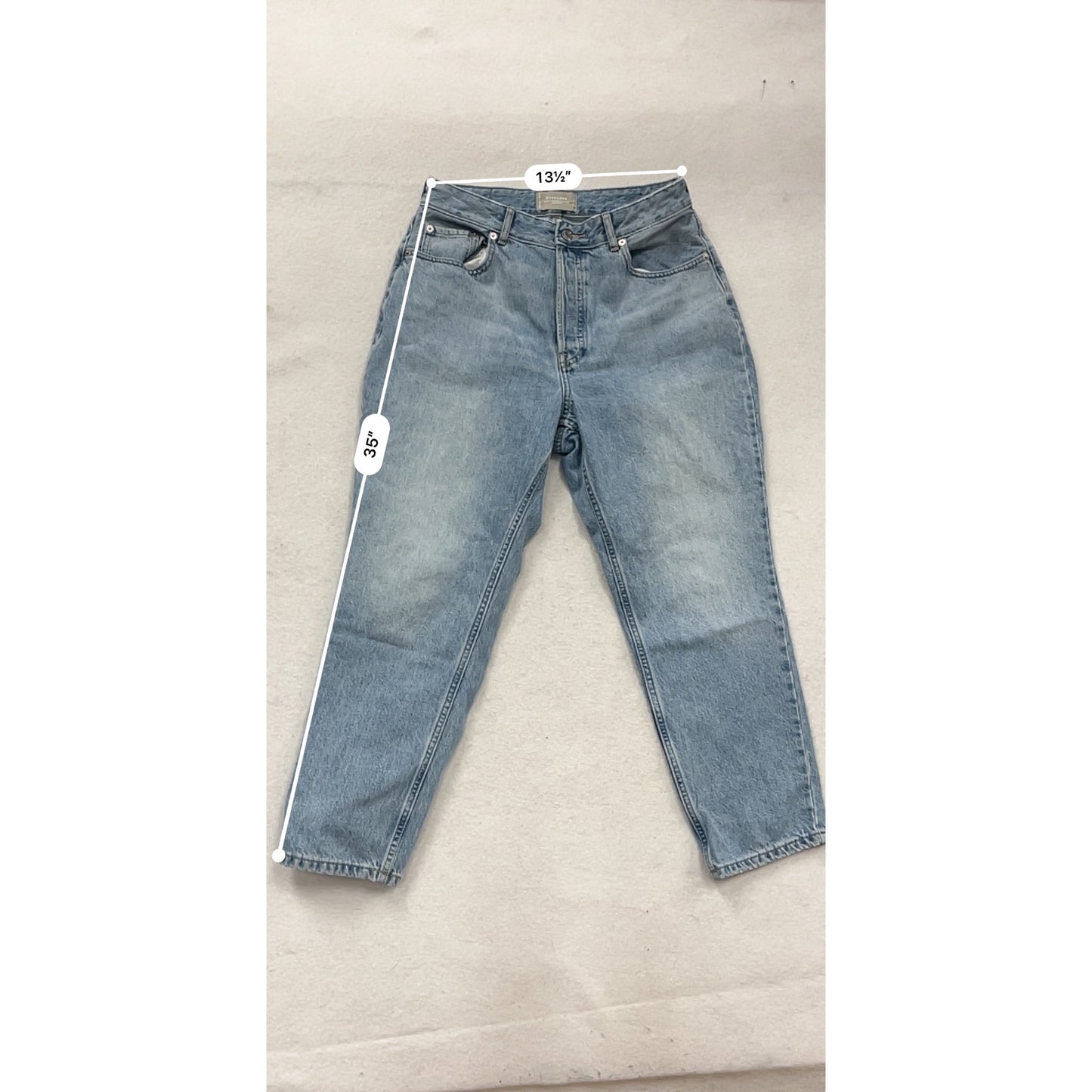 Everlane Curvy Rigid Cheeky Straight Jeans #318A