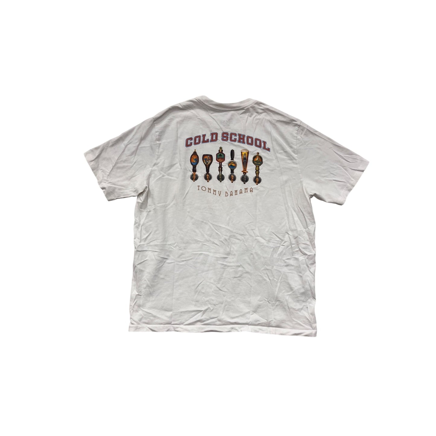 Tommy Bahama Relax Cold School Graphic T-Shirt 2X #8873