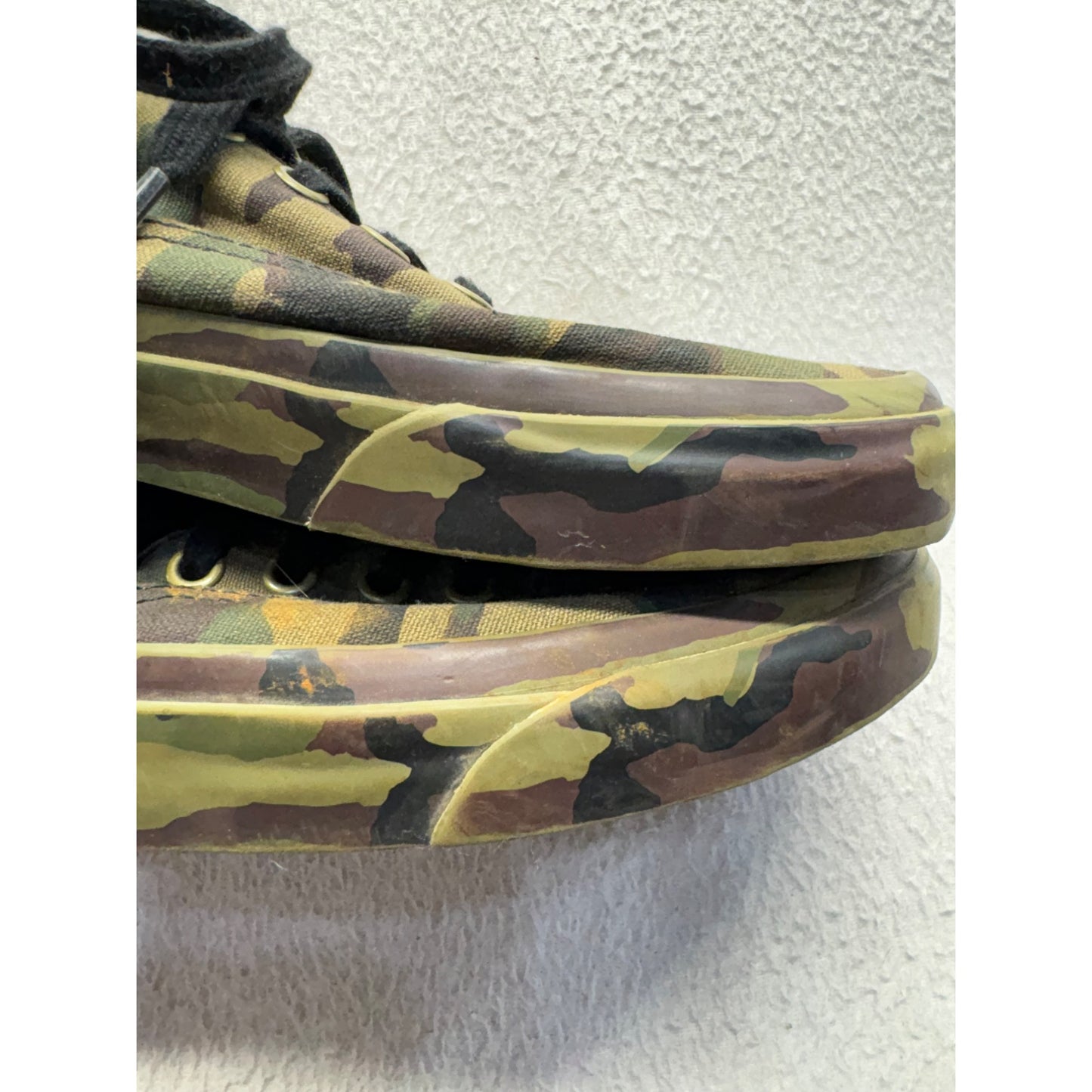 Vans Camouflage Lace-Up Shoes Canvas Casual Sneakers #358B