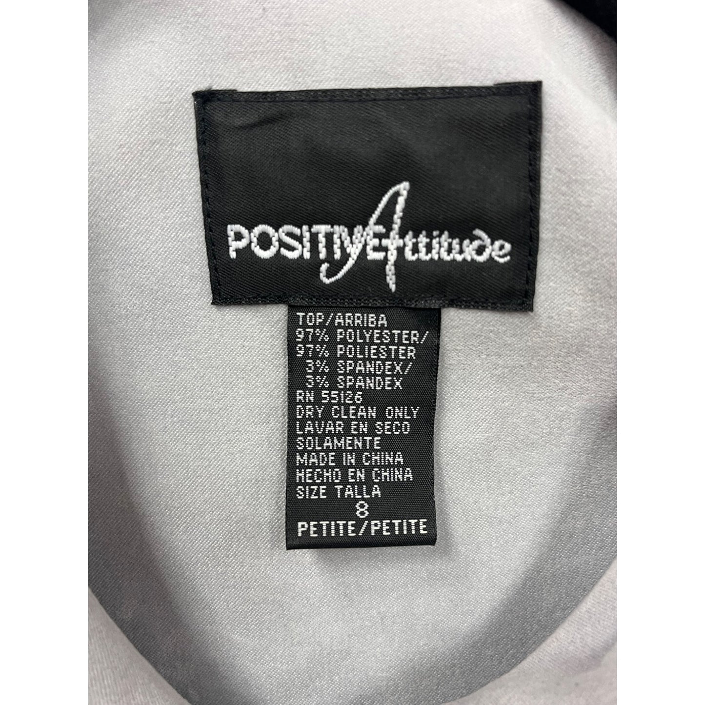 Positive Attitude Color Block Button-Up Jacket #8654