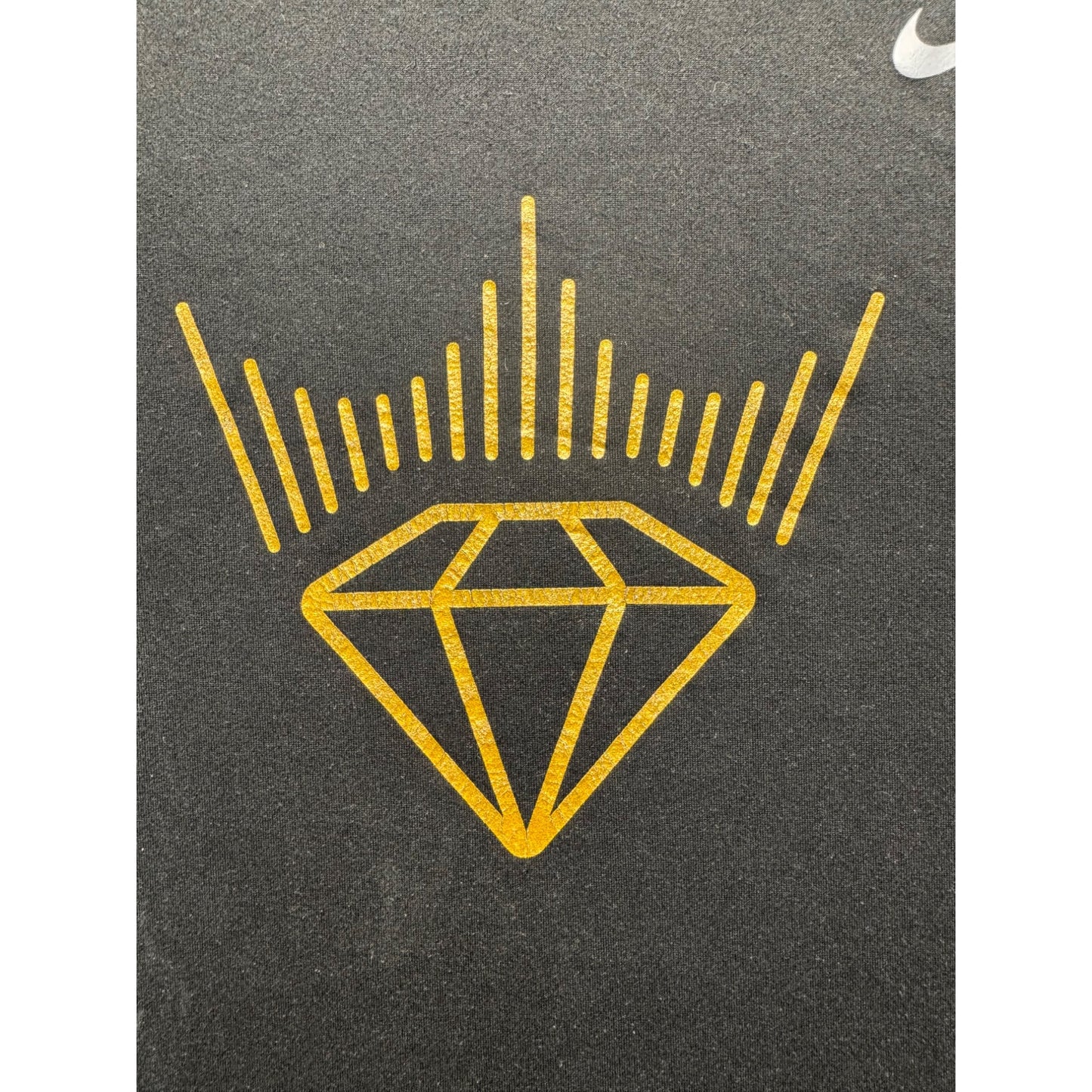 Nike Dri-Fit Long Sleeve Graphic Tee Diamond Royalty Performance Shirt #9597