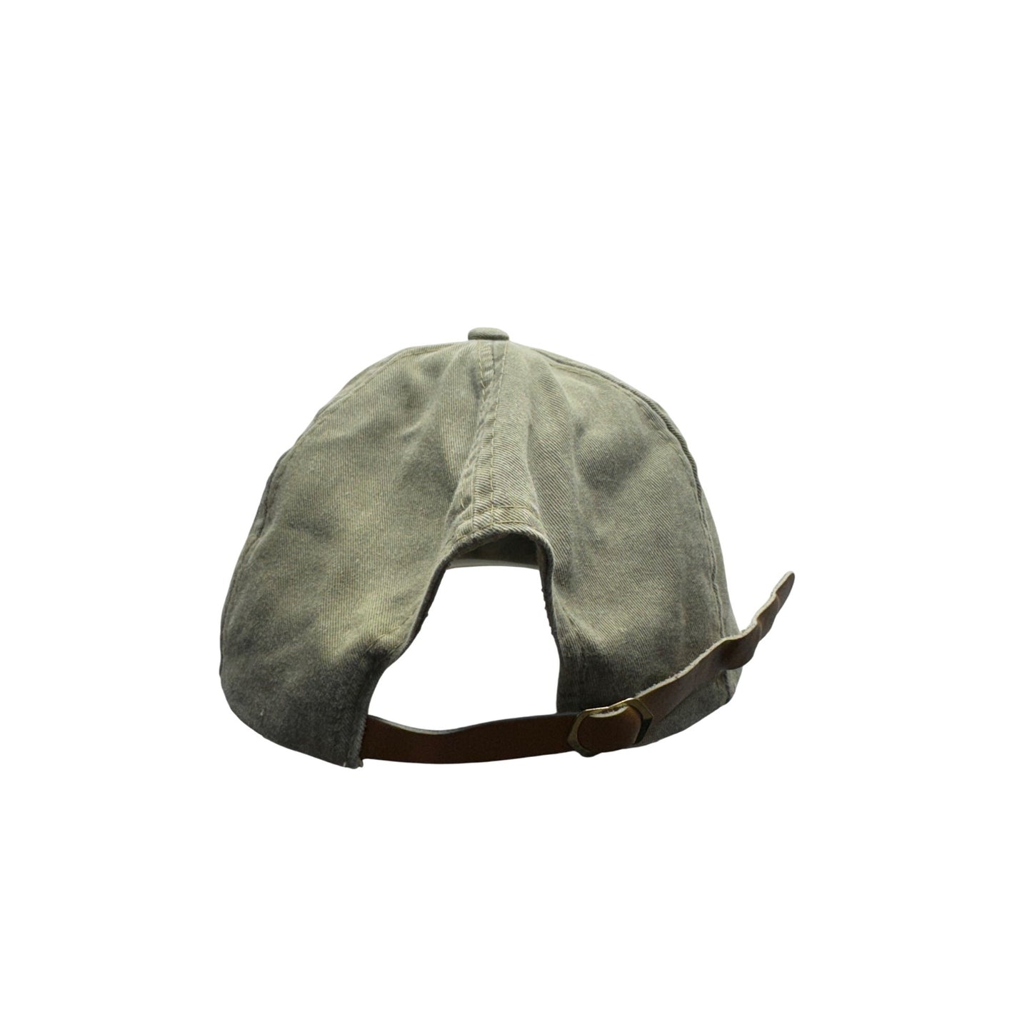 Manley Outdoor Adventures Olive Green Cotton Baseball Cap Adjustable Strap #9674