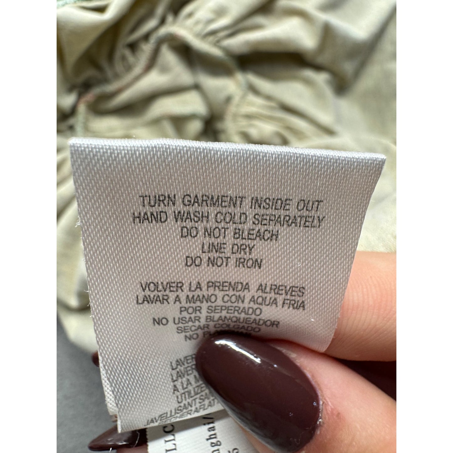 Peppa & Julie Size 4 Floral Textured Knit Dress With Beige Sleeves 268B