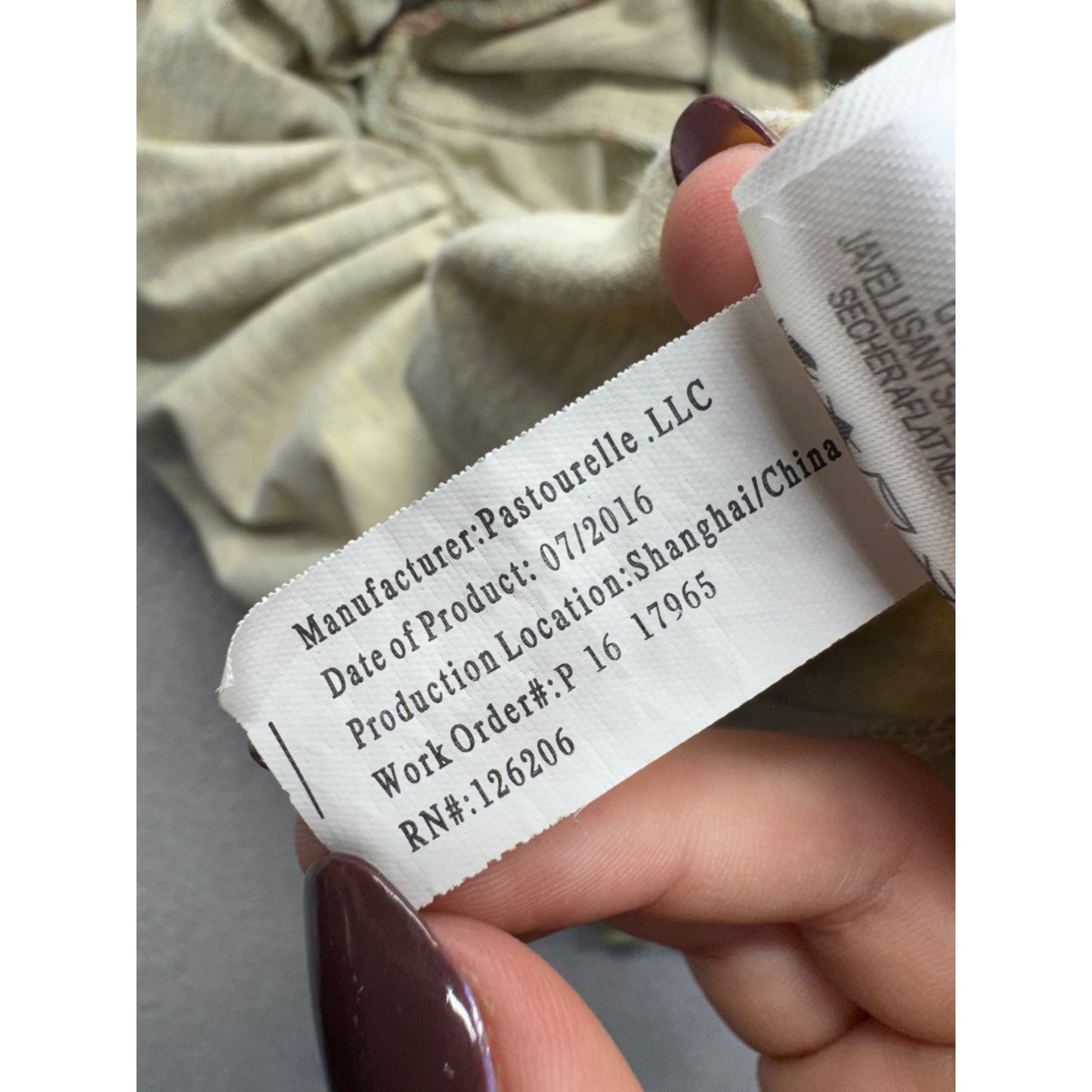 Peppa & Julie Size 4 Floral Textured Knit Dress With Beige Sleeves 268B