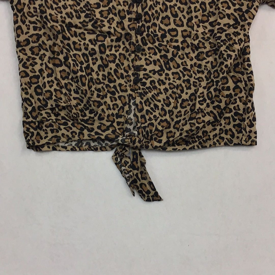 Women’s Cheetah-print Blouse