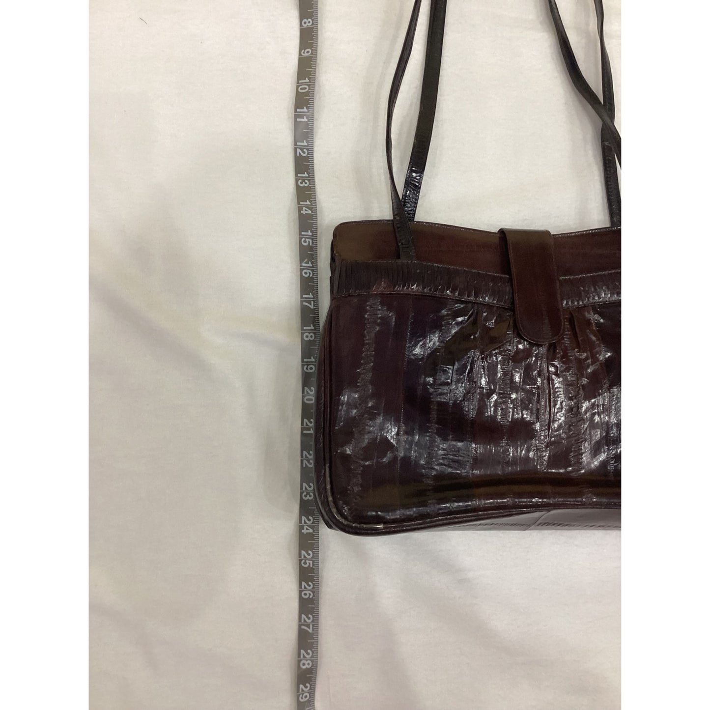 Eel Skin Shoulder Bag