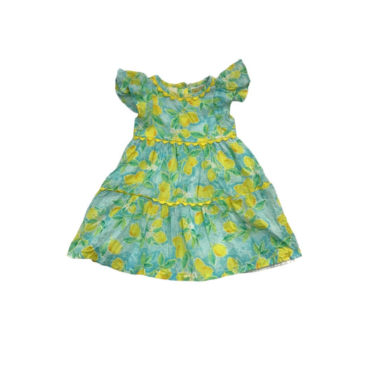 Baby Girl Lemon Print Dress