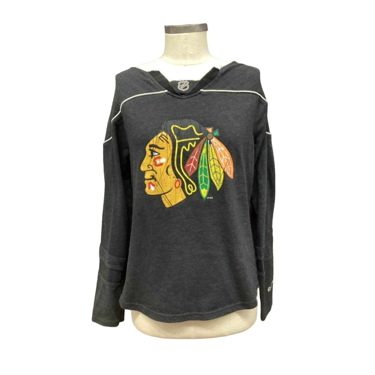 Womens Reebok Chicago Blackhawks Crewneck