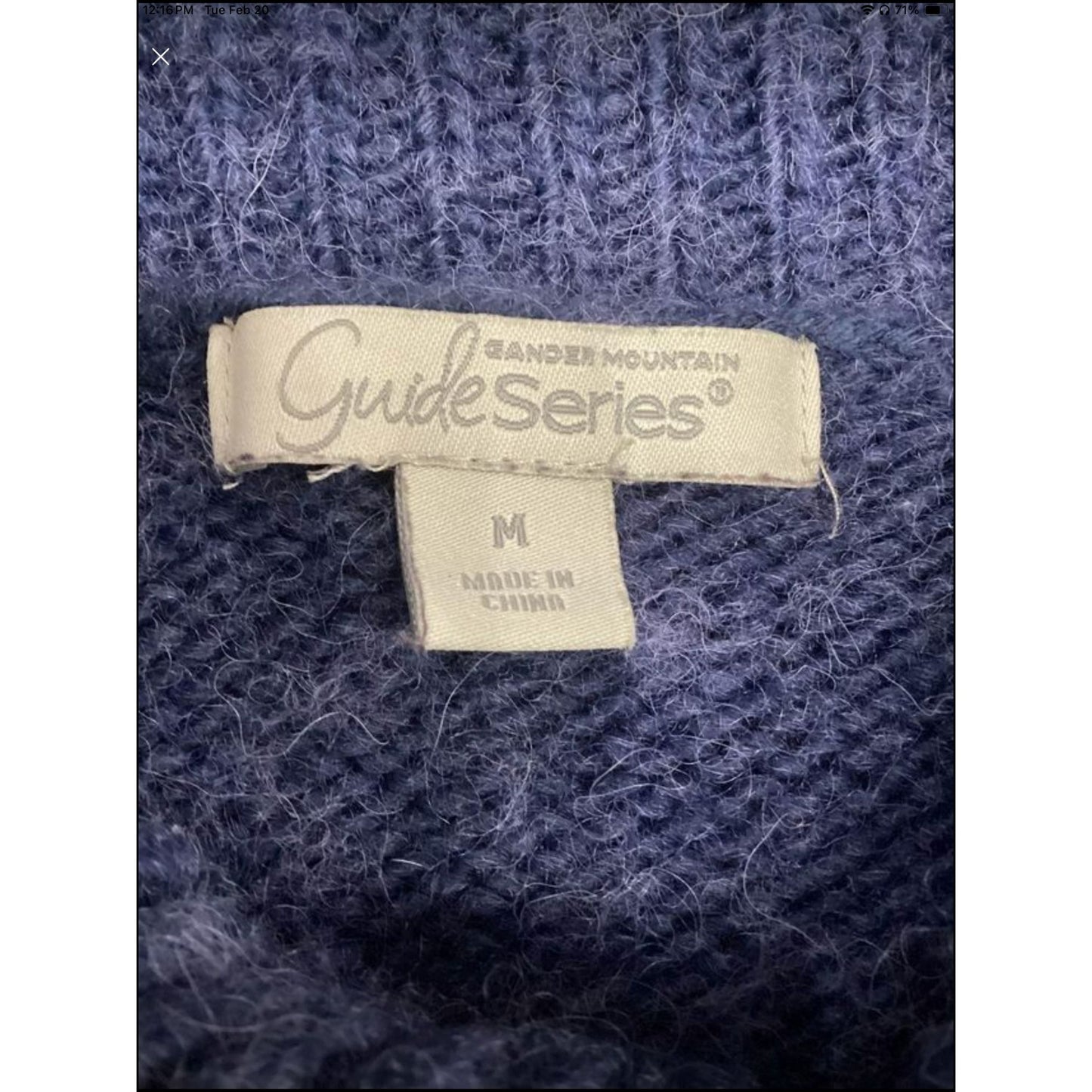 Womens Guide Series Chunky Sweater