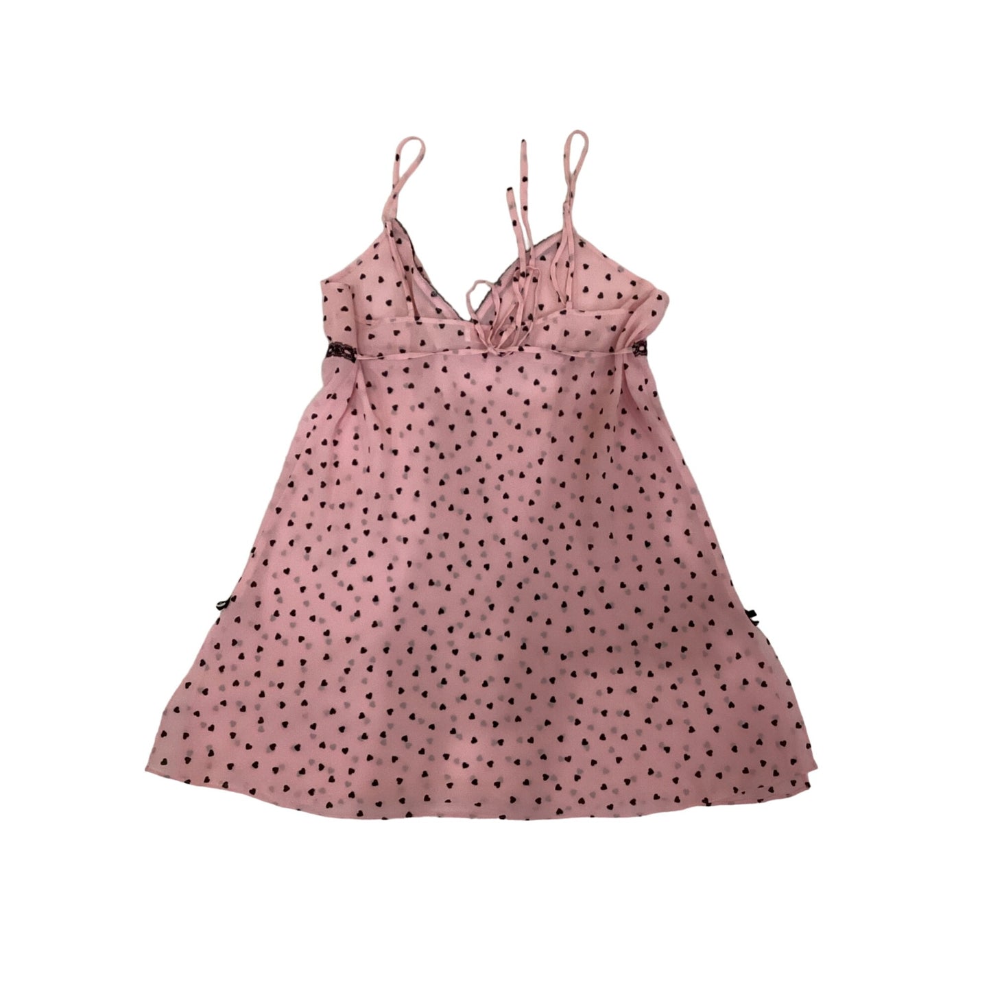 Oscar De La Renta Pink heart Lingerie Dress