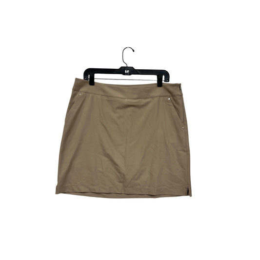 Beige Womens Athletic Skirt Size 10 By GN #8217