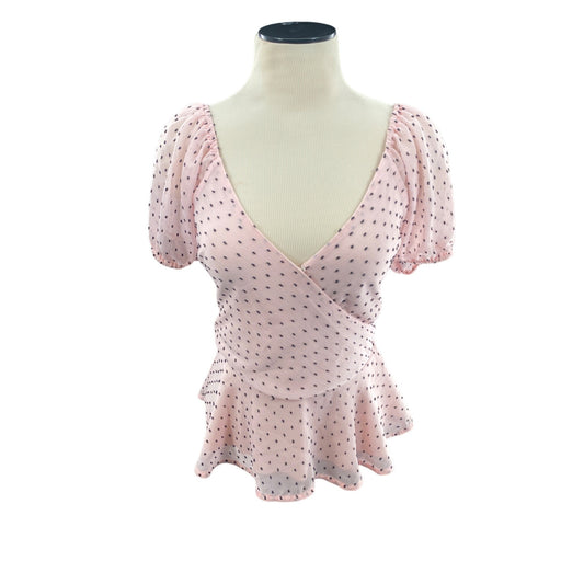 Women’s Super Cute Polka-Dot Blouse