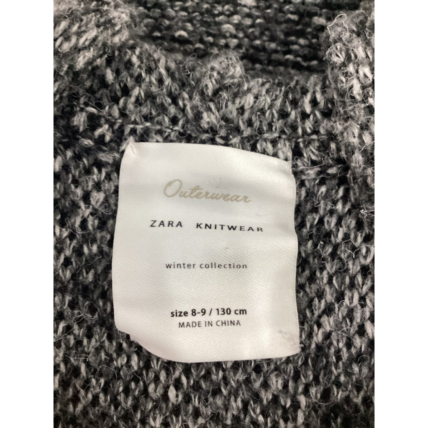 Zara Knitwear Zip-up sweater