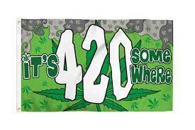 It’s 420 Somewhere Flag #18