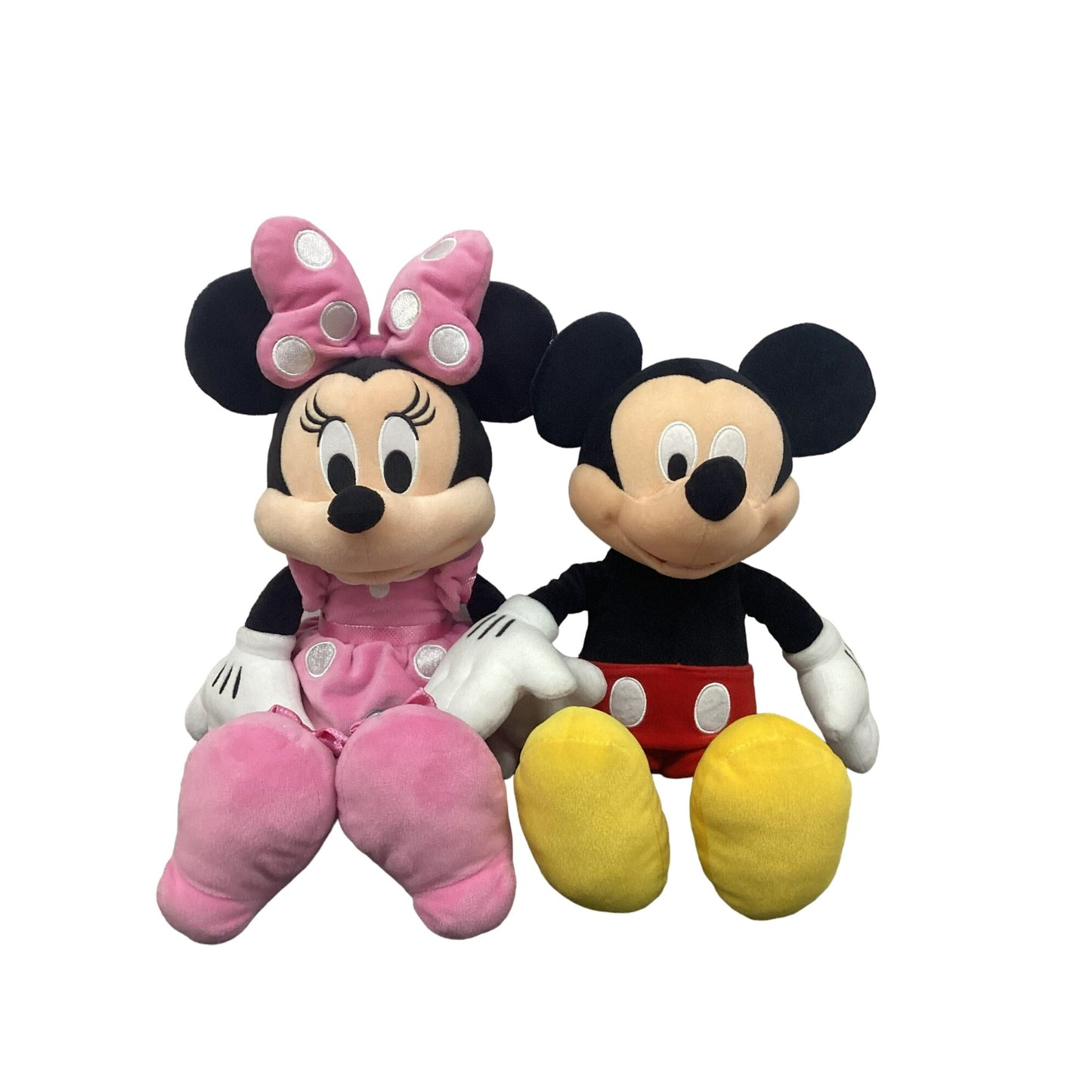 Minnie and Mickey Plushie set