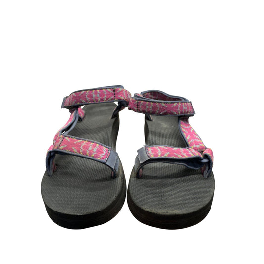 Teva Womens Pink & Gray Rugged Strap Sandals Size 7 9449