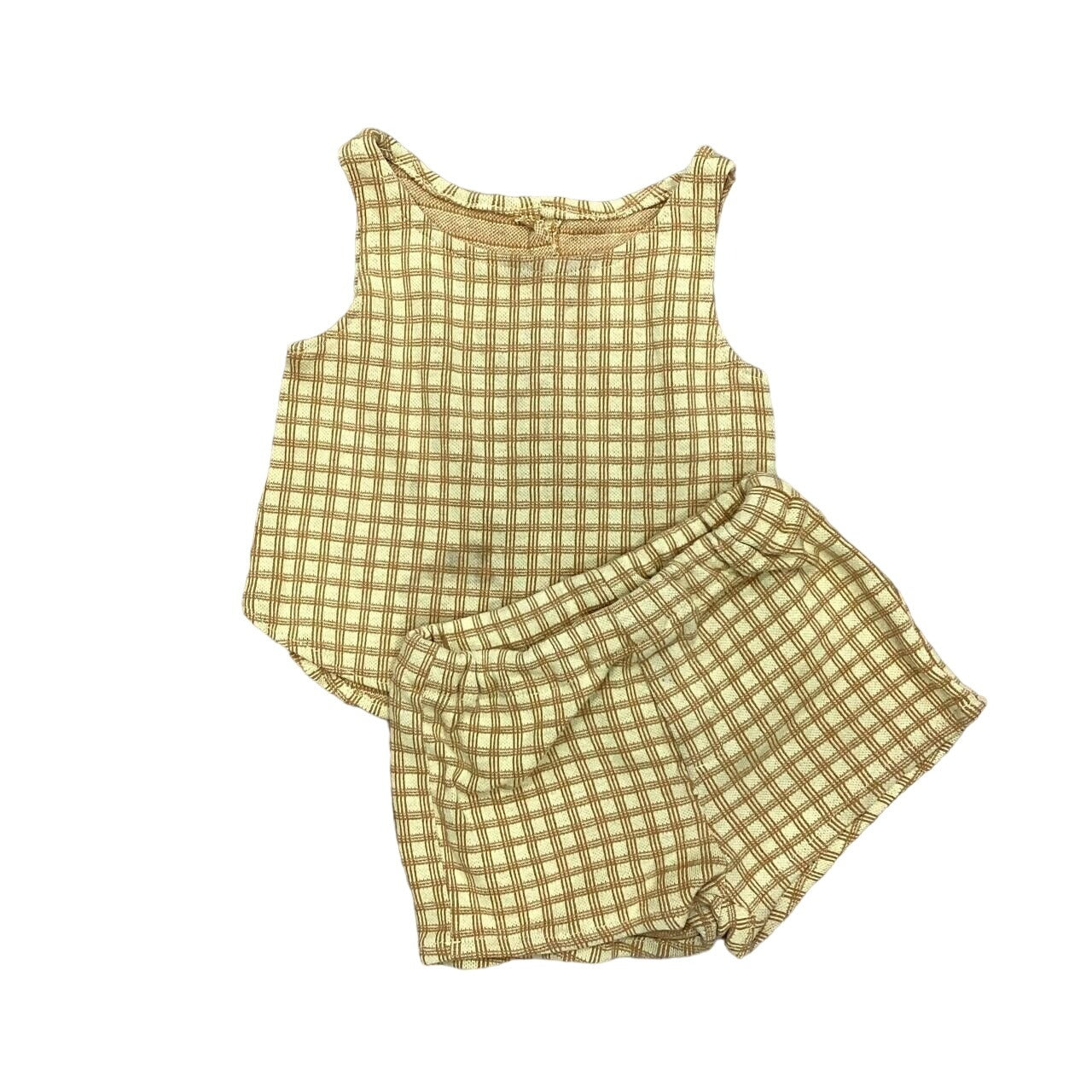 Handmade Childrens Plaid Set #923