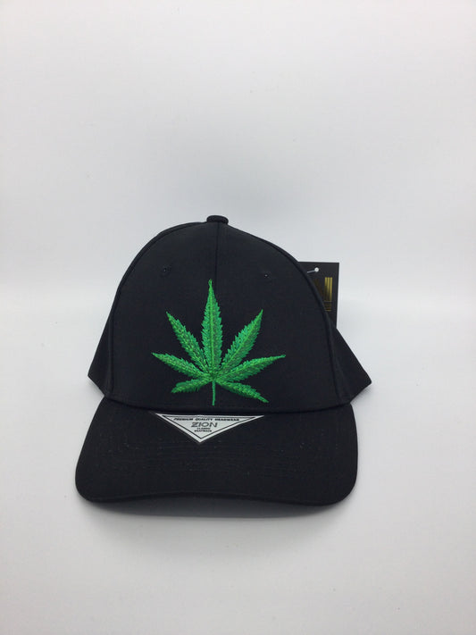 Embroidered Weed Hat